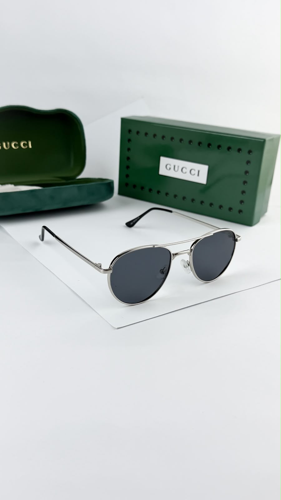 *GUCCI SILVER BLACK 1061🔥🔥🔥SRK CHOISE🔥🔥🔥*