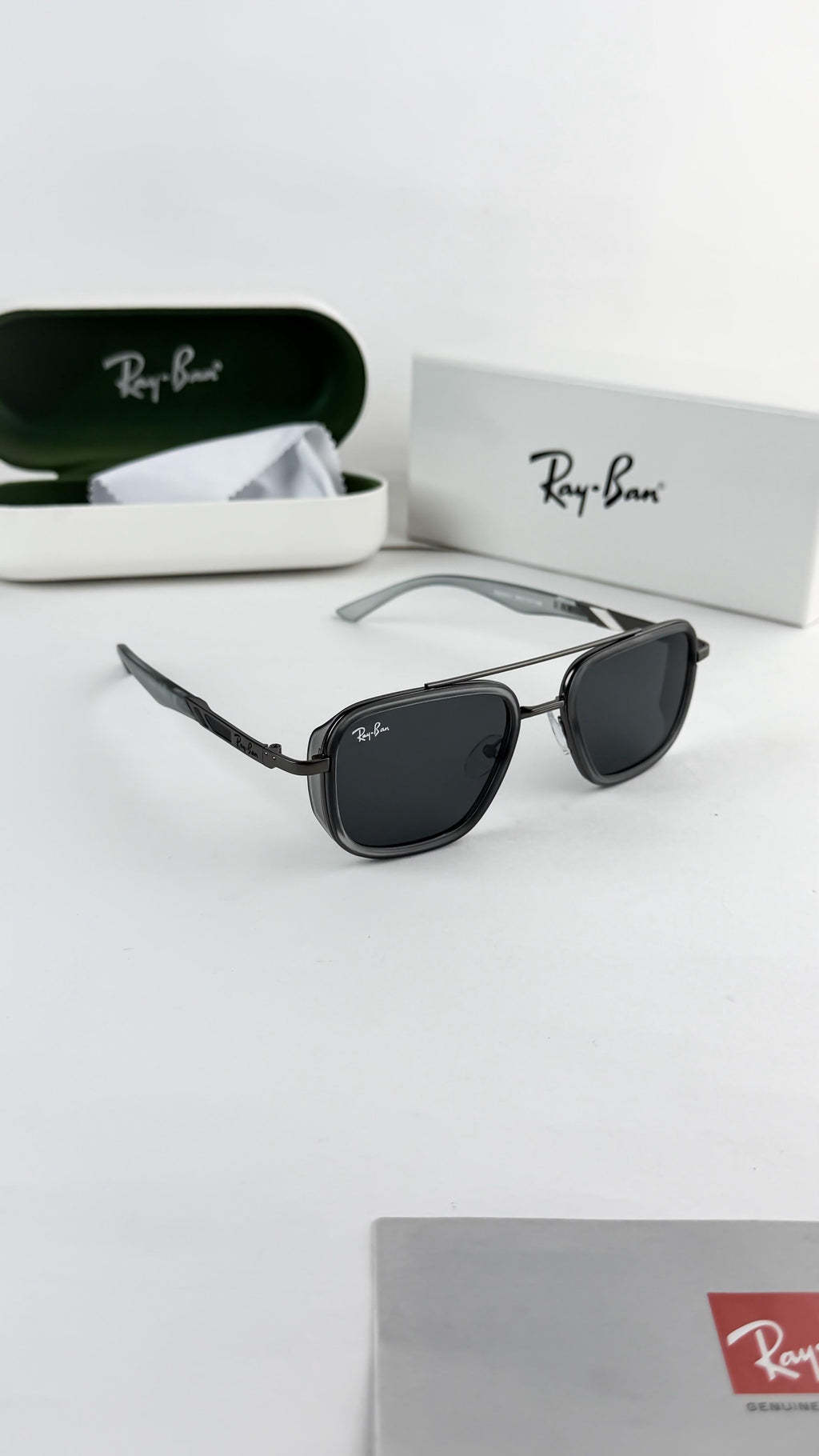 *RAYBAN GREY BLACK 3621ðŸ”¥ðŸ”¥ðŸ”¥*