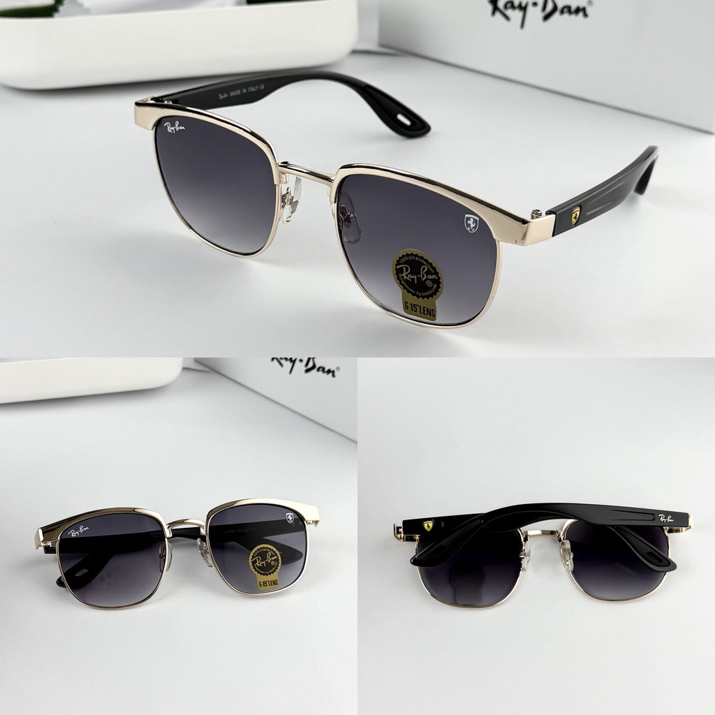 *RAYBAN GOLD BLACK 03🔥🔥🔥*