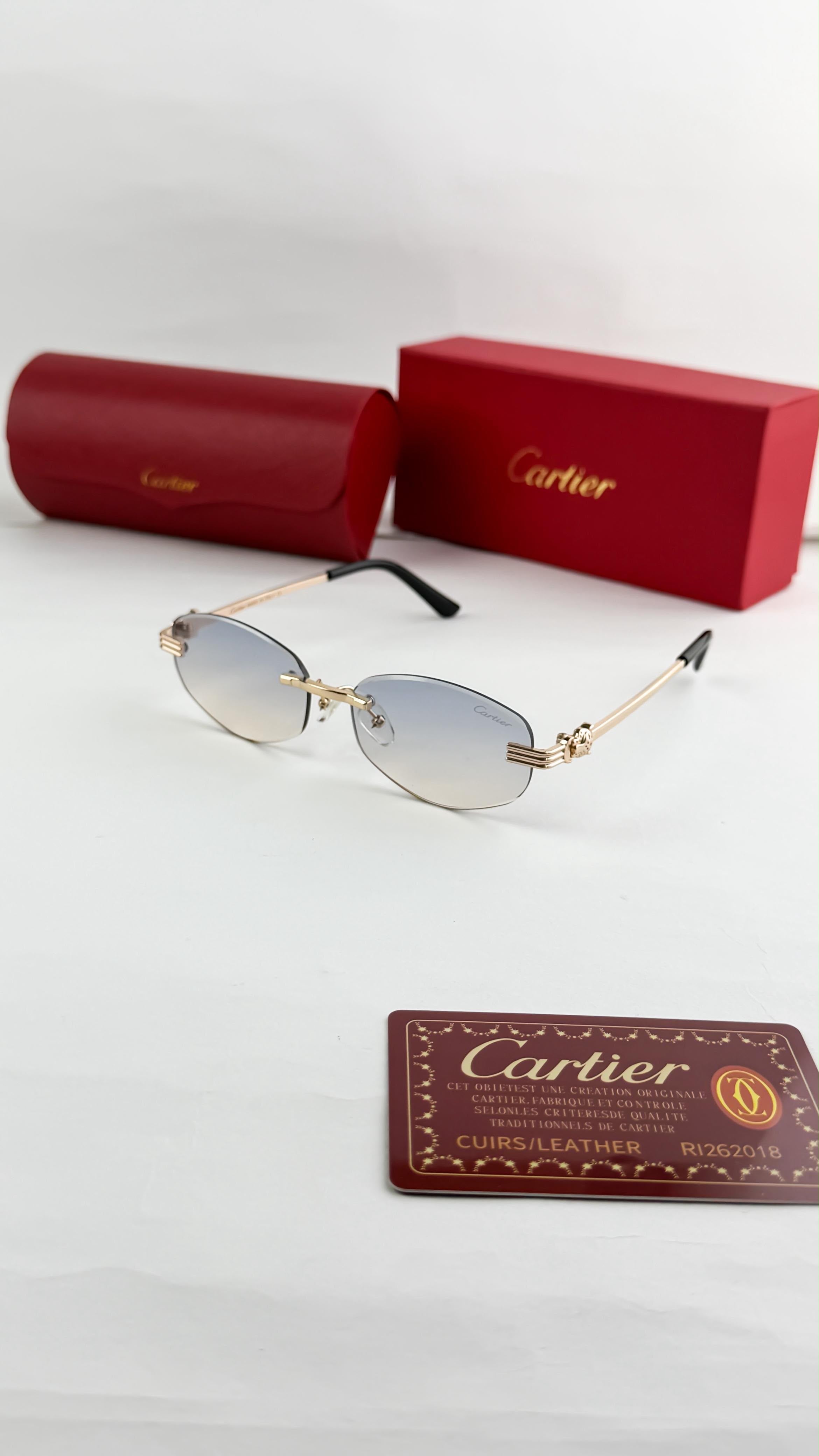*CARTIER GOLD BLUE SHADED 8070ðŸ”¥ðŸ”¥ðŸ”¥*