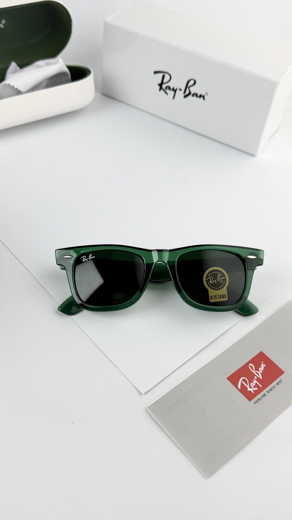 *RAYBAN GREEN BLACK 2140🔥🔥🔥ON DEMAND WITH STORE ARTICLES🔥🔥🔥*