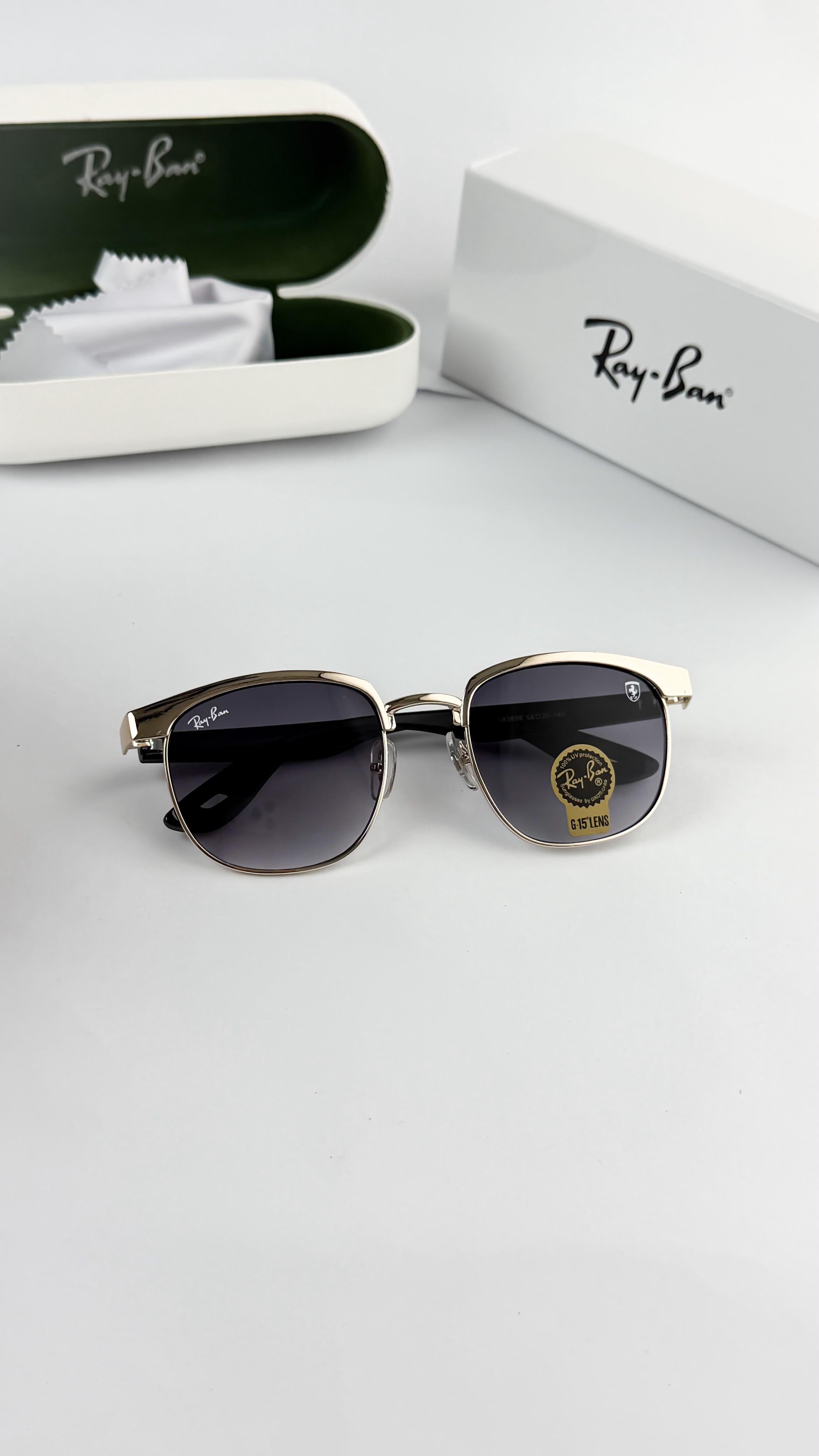 *RAYBAN GOLD BLACK 03🔥🔥🔥*