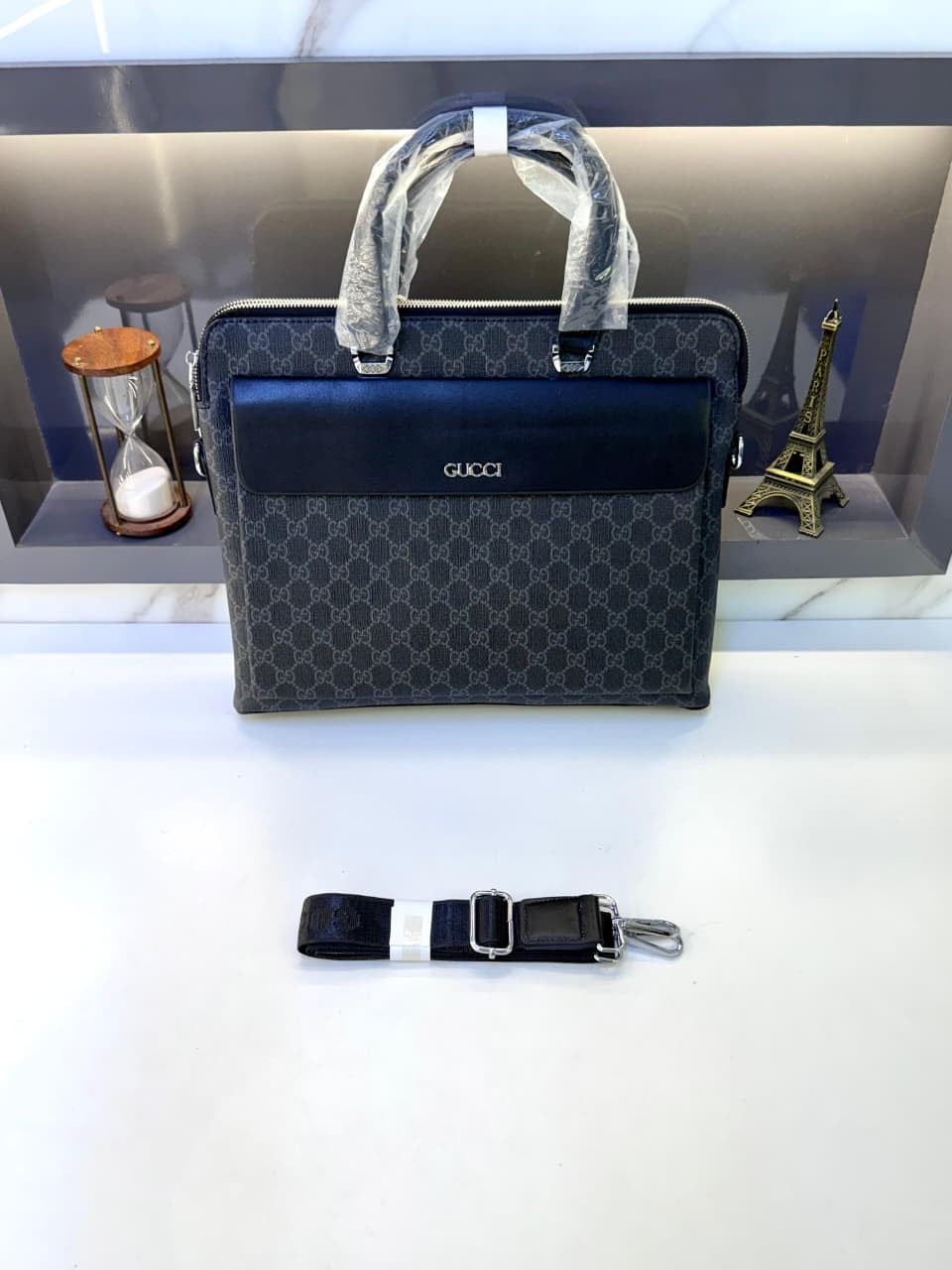 Gucci Black  Laptop Bag X Office Bag*