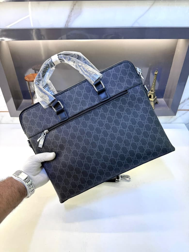 Gucci Black  Laptop Bag X Office Bag*