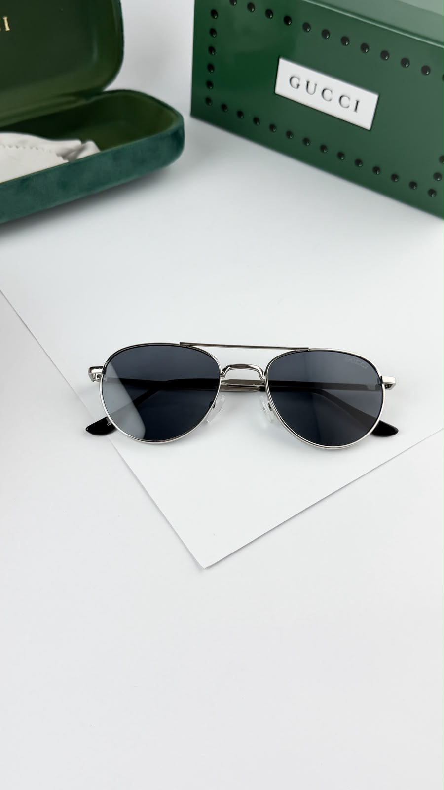 *GUCCI SILVER BLACK 1061🔥🔥🔥SRK CHOISE🔥🔥🔥*