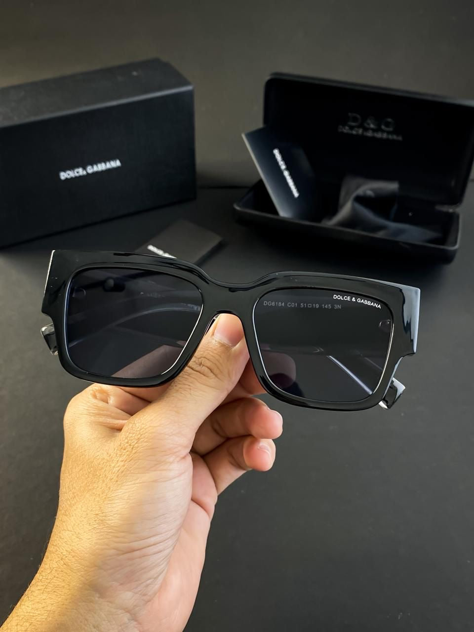 *DOLCE & GABBANA TRANSPRENT BLACK 6184ðŸ¥µðŸ¥µðŸ¥µ*