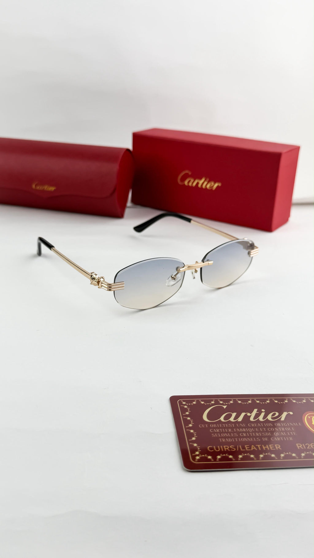 *CARTIER GOLD BLUE SHADED 8070ðŸ”¥ðŸ”¥ðŸ”¥*