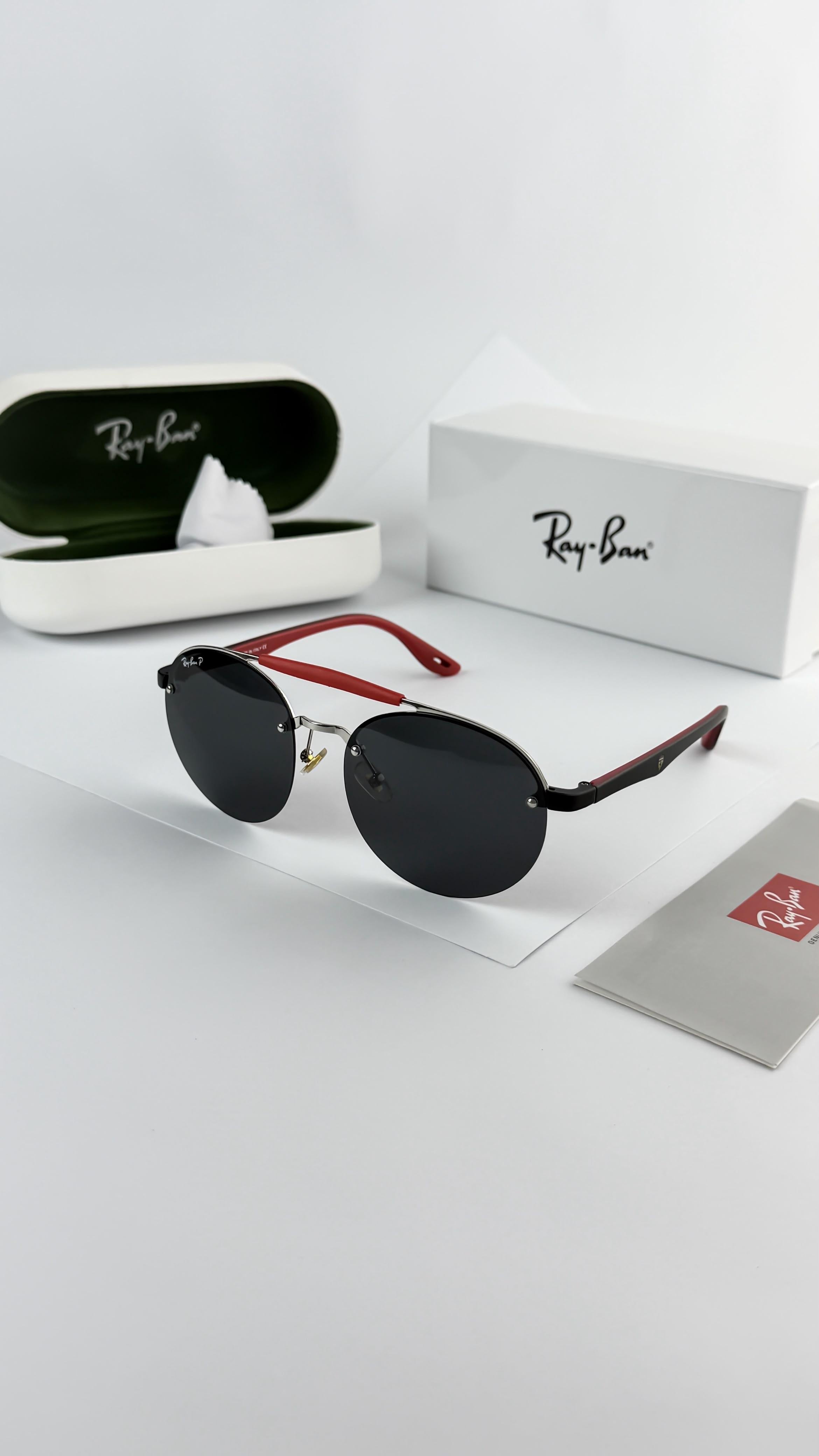 *RAYBAN FERRARI RED&BLACK 2663ðŸ”¥ðŸ”¥ðŸ”¥*