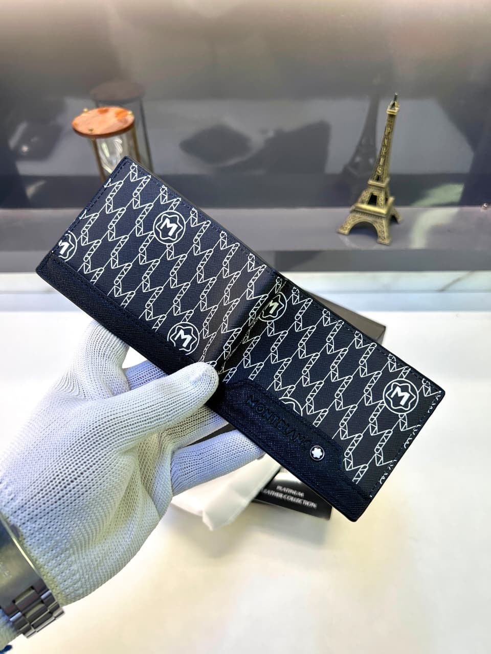 *Mont Blanc Black Premium Quality Wallet*