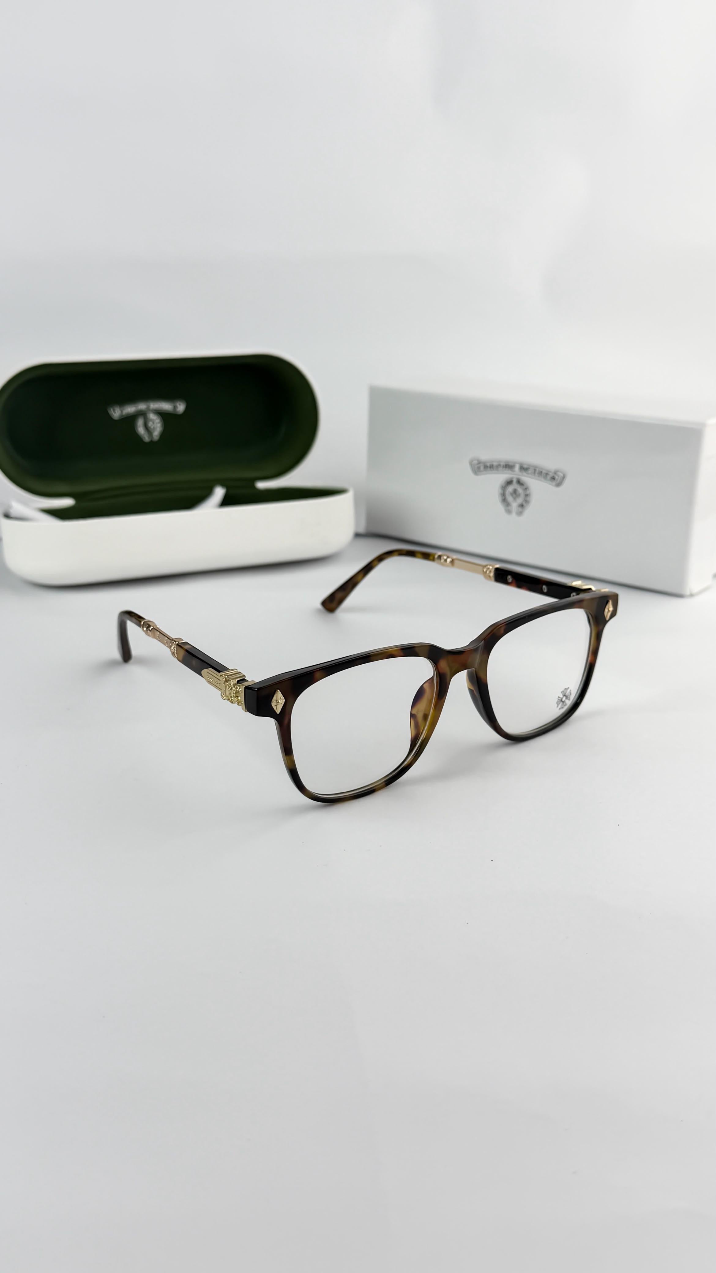 *CHORME HEART BROWN PLANO 6090🔥🔥🔥*