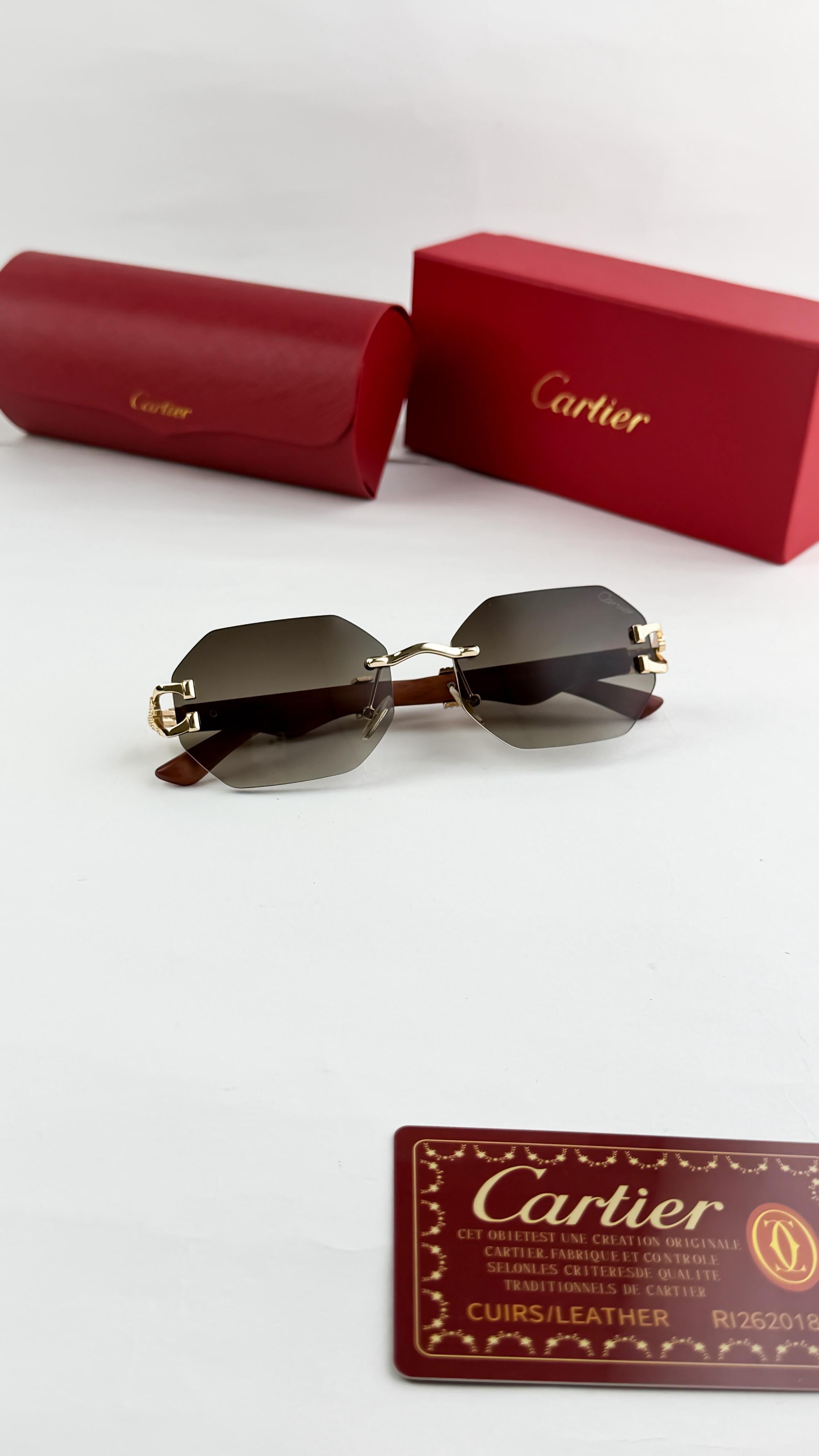 *CARTIER GOLD BROWN 3041ðŸ”¥ðŸ”¥ðŸ”¥ON DEMANDðŸ”¥ðŸ”¥ðŸ”¥*
