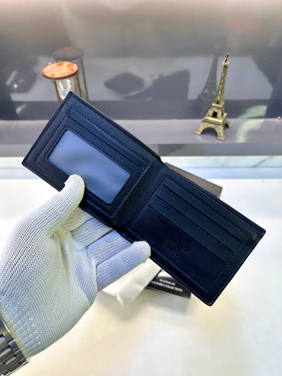 *Mont Blanc Black Premium Quality Wallet*