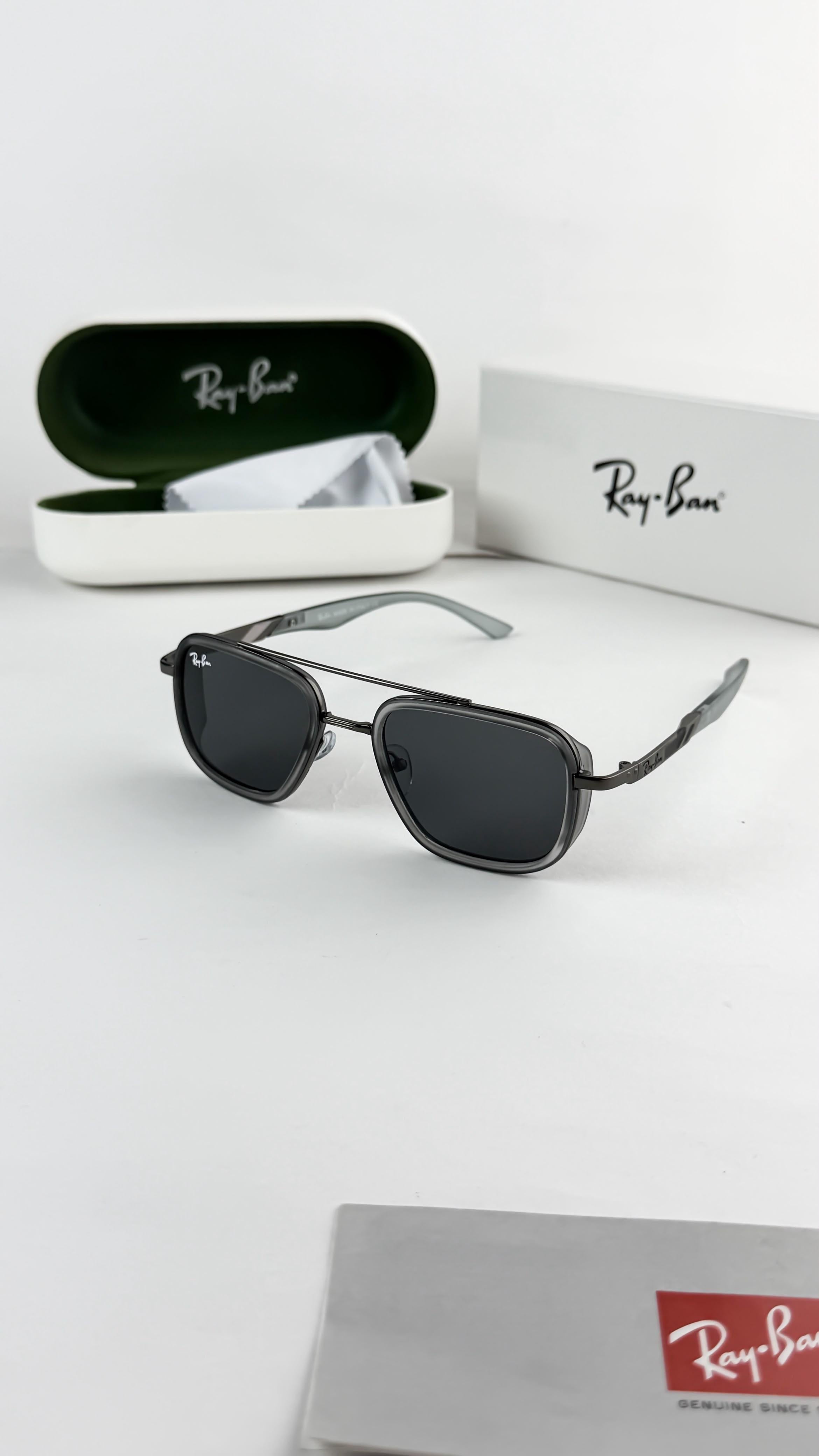 *RAYBAN GREY BLACK 3621ðŸ”¥ðŸ”¥ðŸ”¥*
