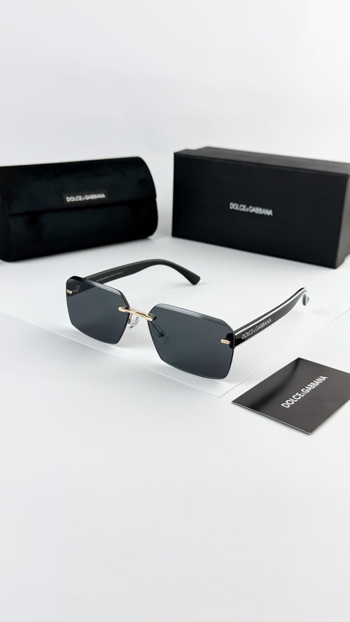 *DOLCE & GABBANA GOLD BLACK 8314