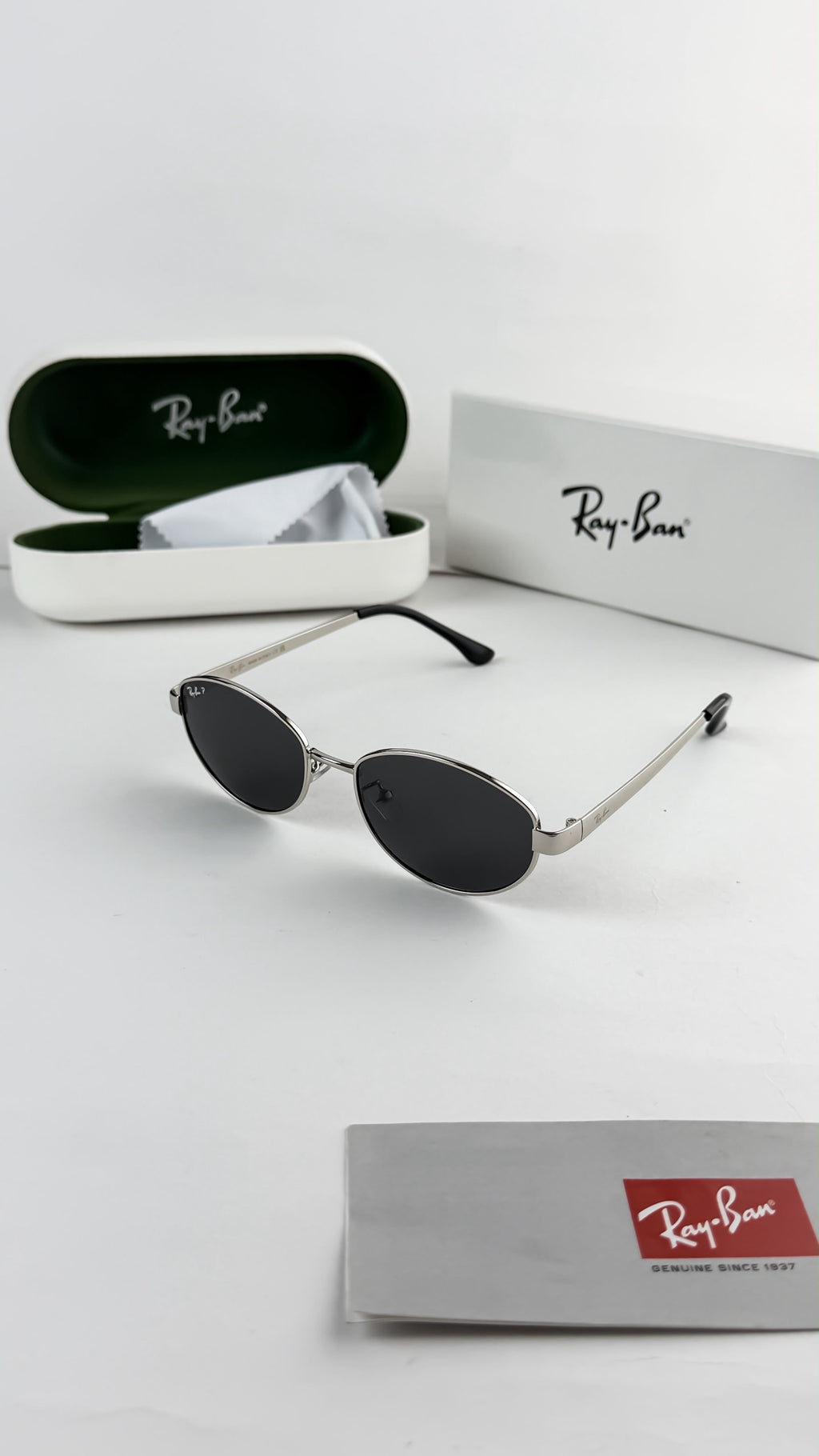 *RAYBAN SILVER BLACK 3774*ðŸ”¥ðŸ¥µðŸ”¥ðŸ˜¡