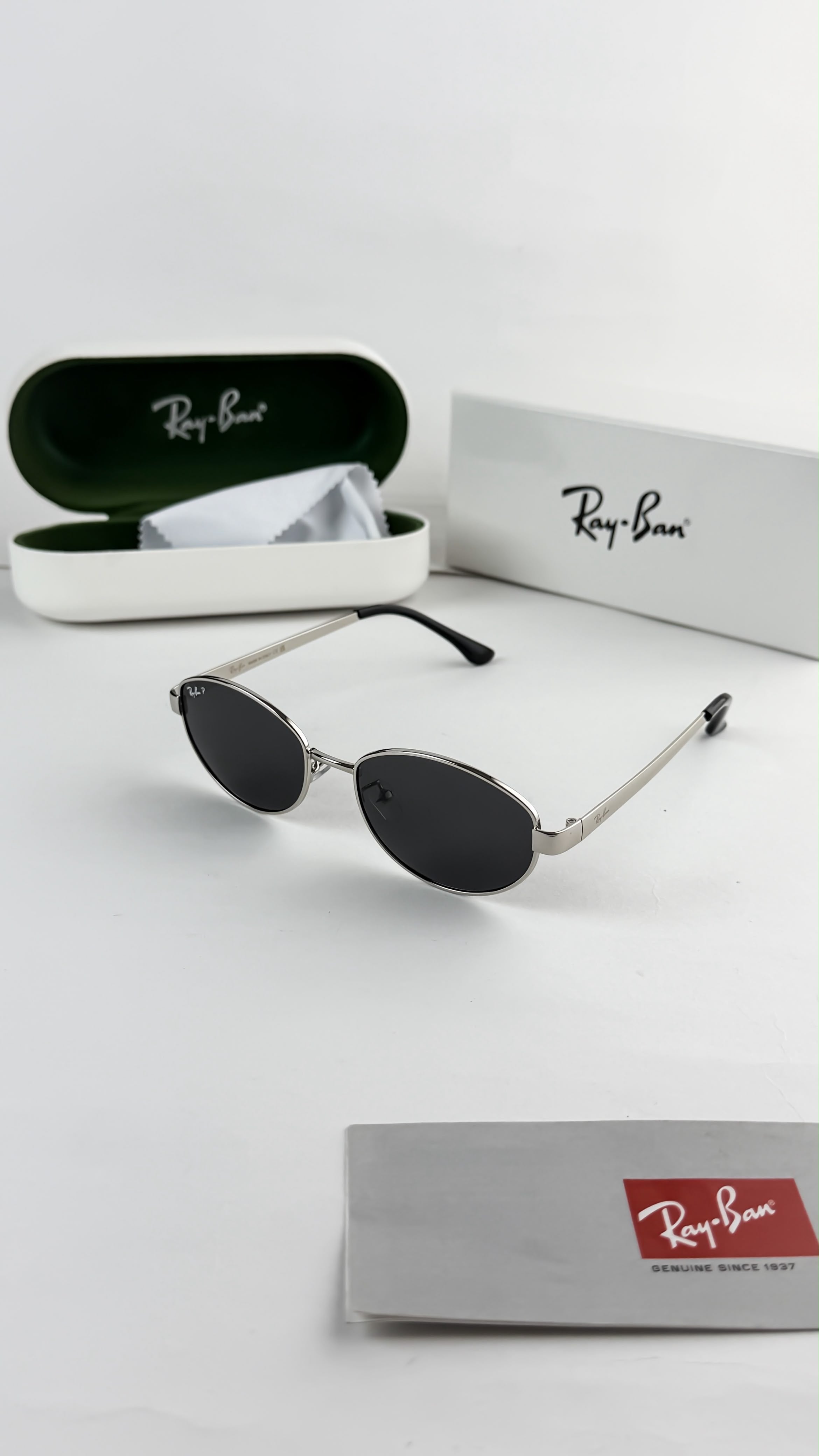 *RAYBAN SILVER BLACK 3774*ðŸ”¥ðŸ¥µðŸ”¥ðŸ˜¡