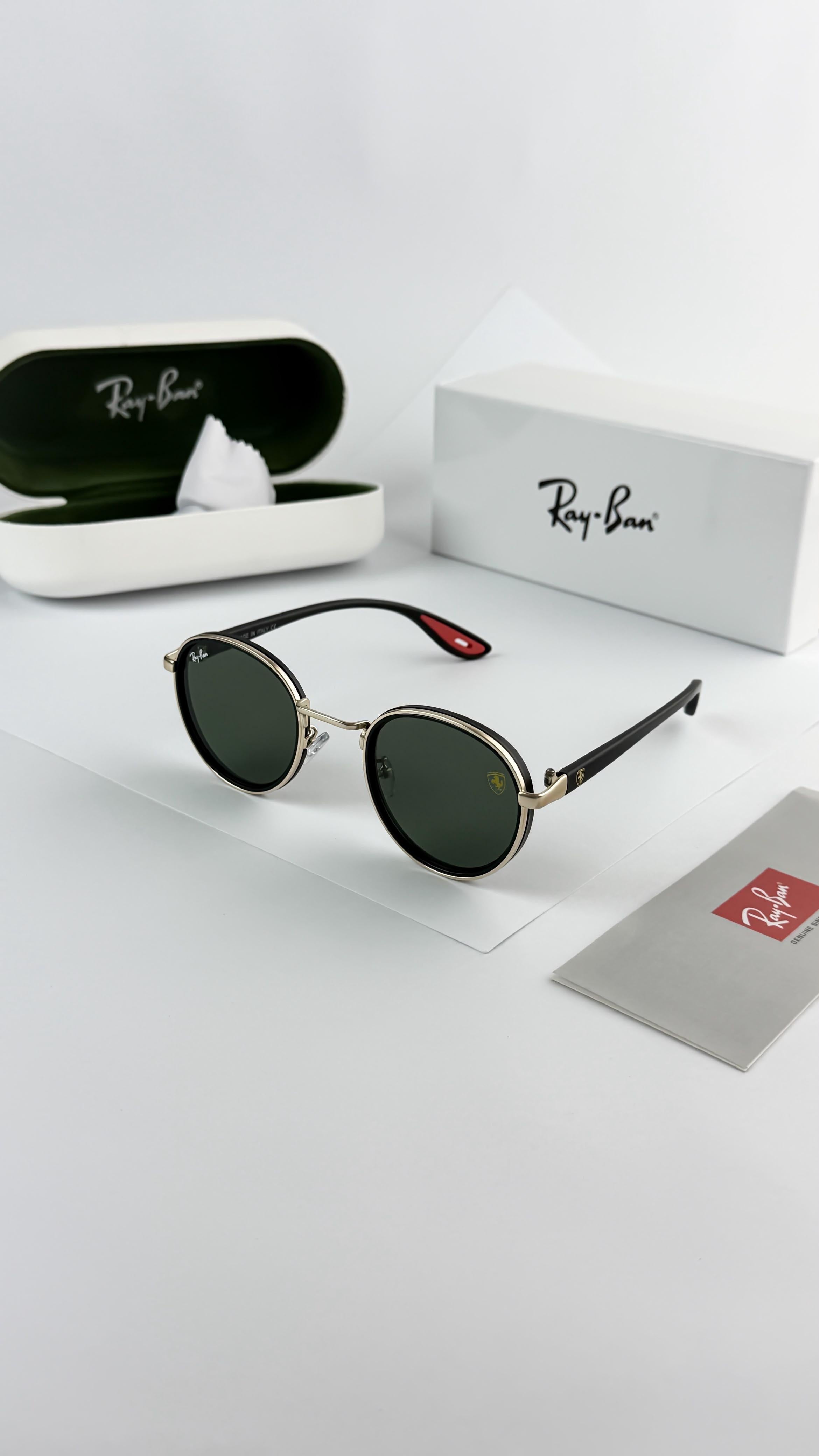 *RAYBAN GOLD GREEN 02ðŸ”¥ðŸ”¥ðŸ”¥*