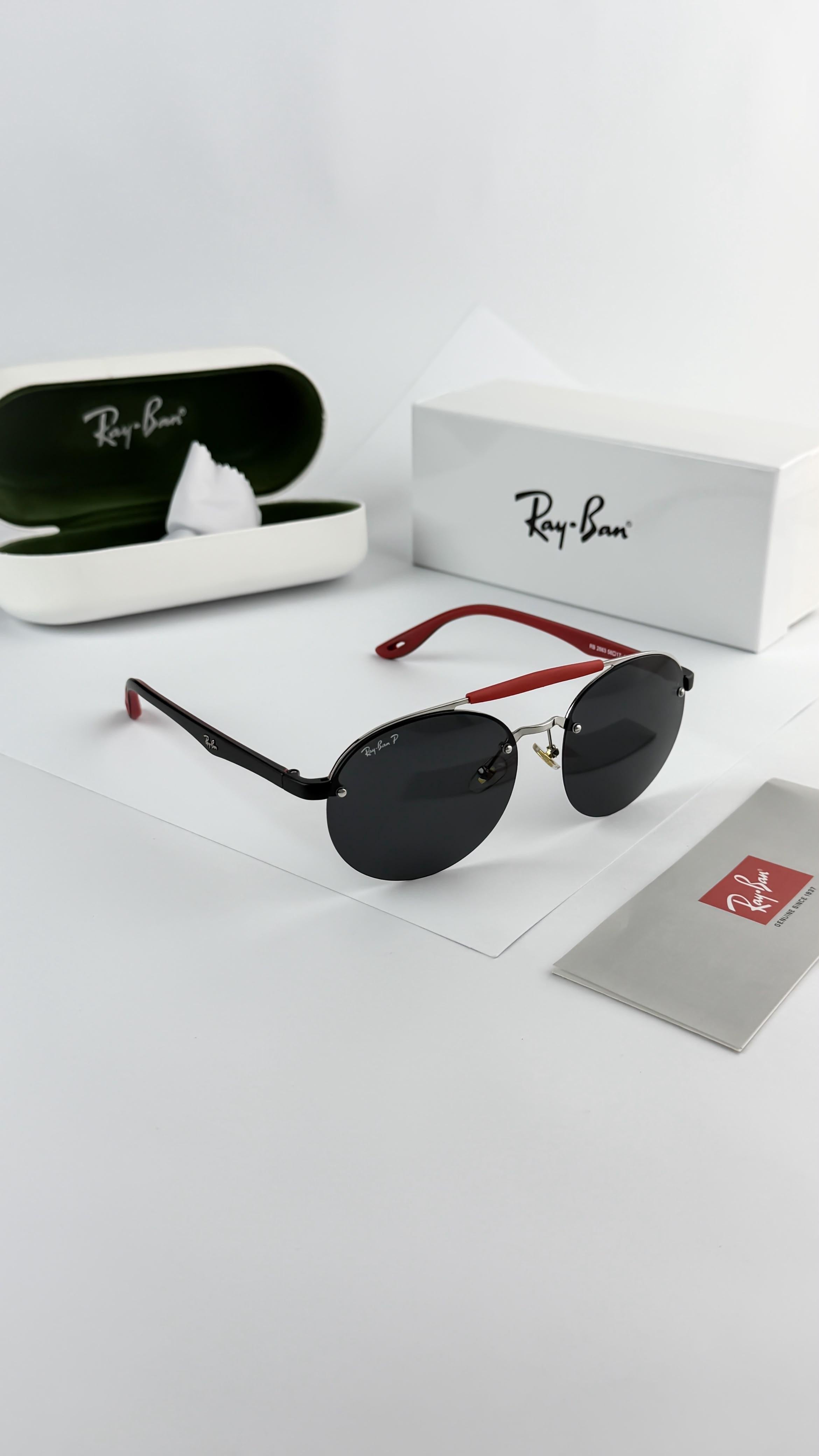 *RAYBAN FERRARI RED&BLACK 2663ðŸ”¥ðŸ”¥ðŸ”¥*