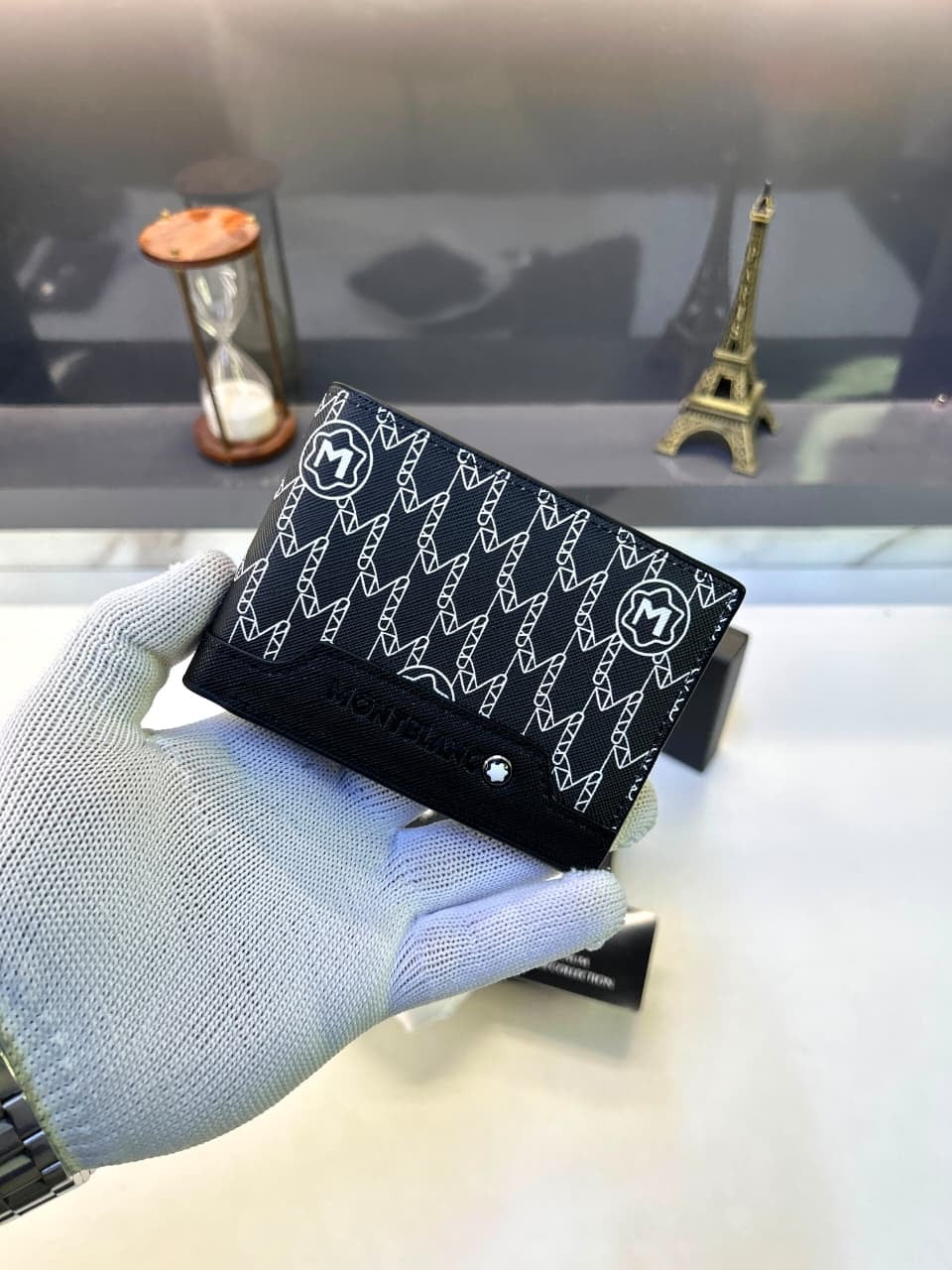 *Mont Blanc Black Premium Quality Wallet*