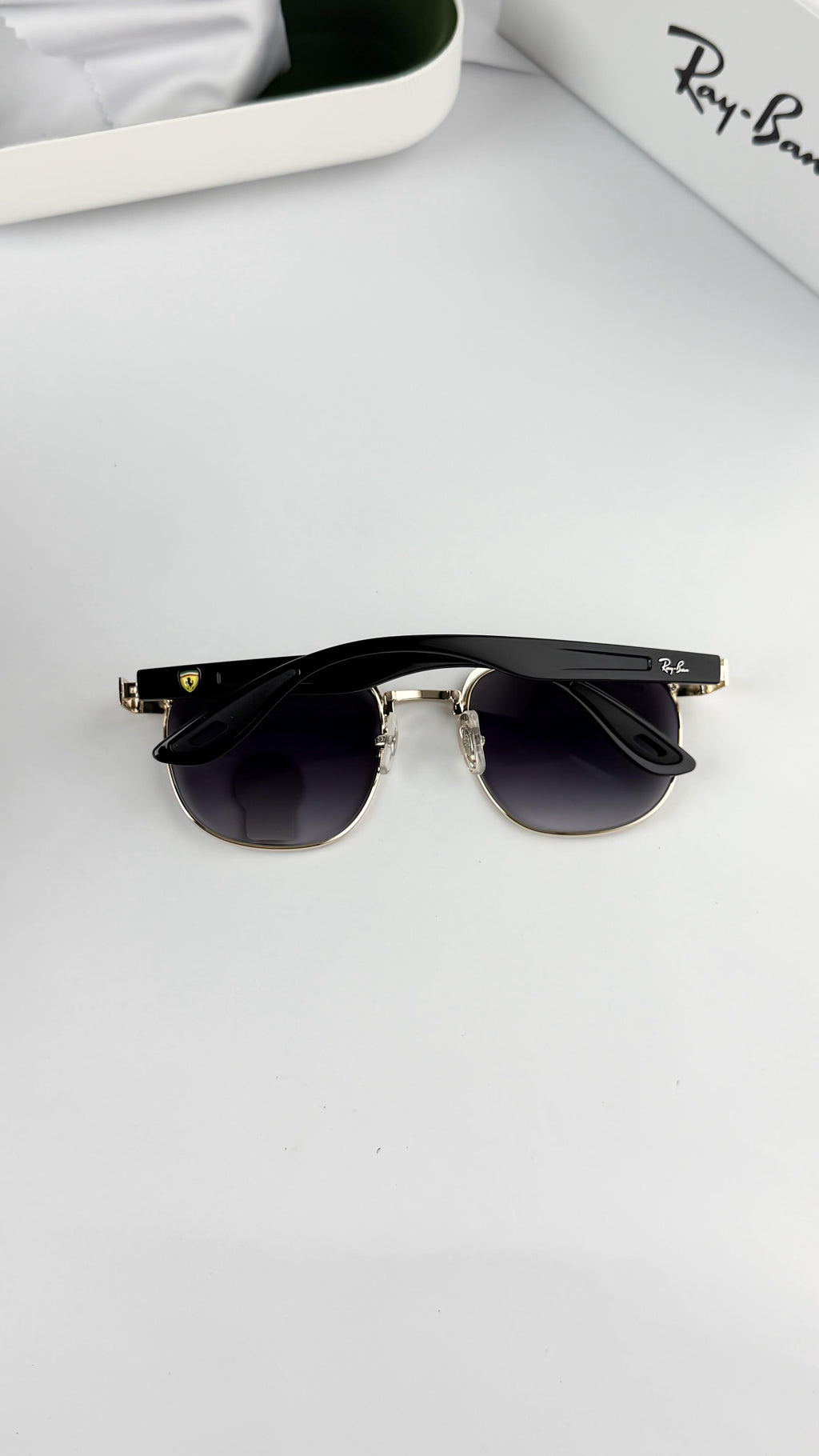 *RAYBAN GOLD BLACK 03🔥🔥🔥*