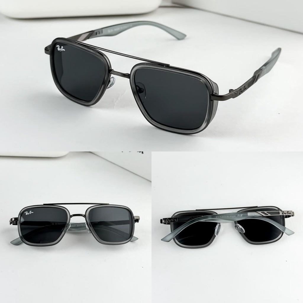 *RAYBAN GREY BLACK 3621ðŸ”¥ðŸ”¥ðŸ”¥*