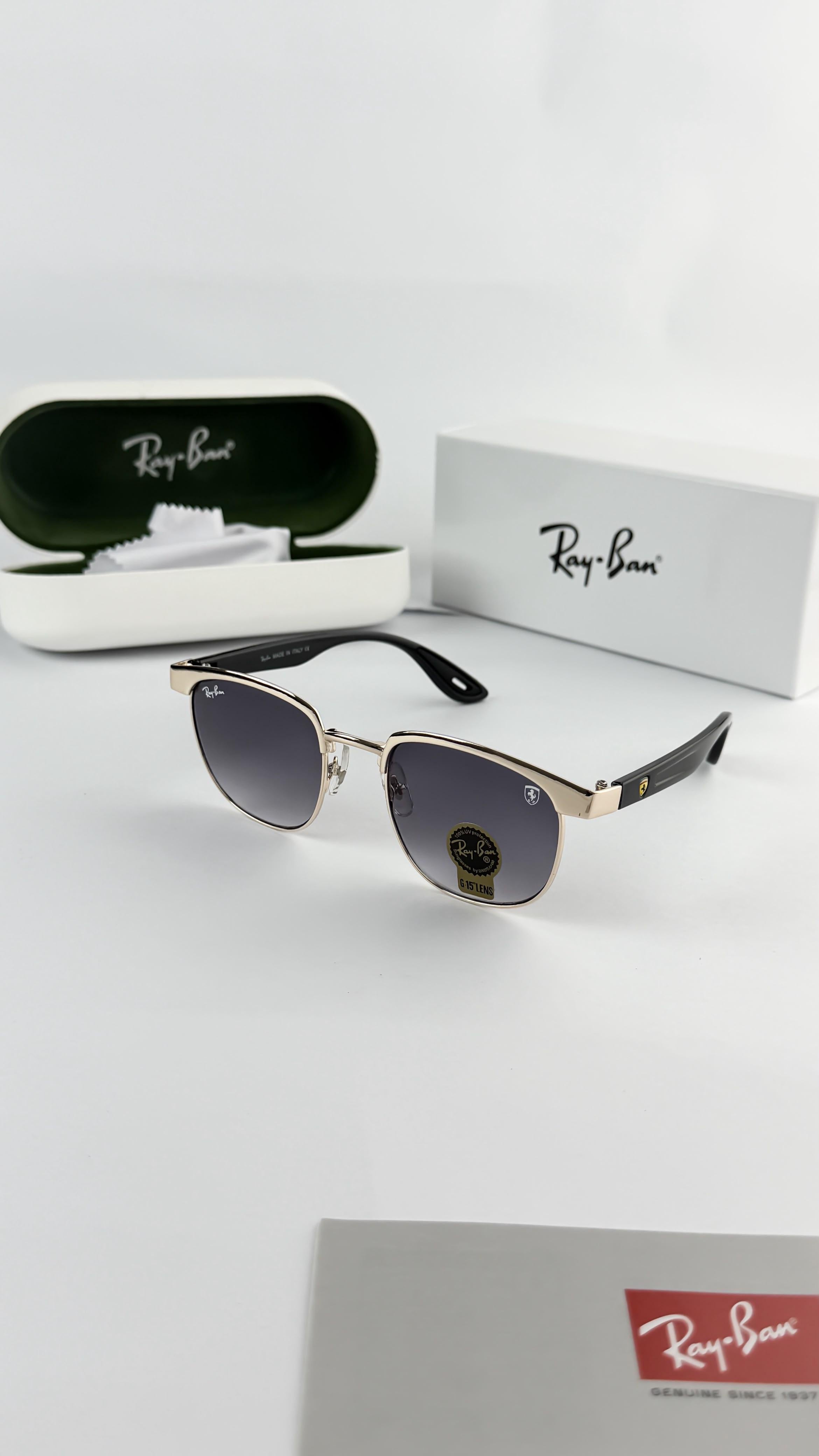 *RAYBAN GOLD BLACK 03🔥🔥🔥*