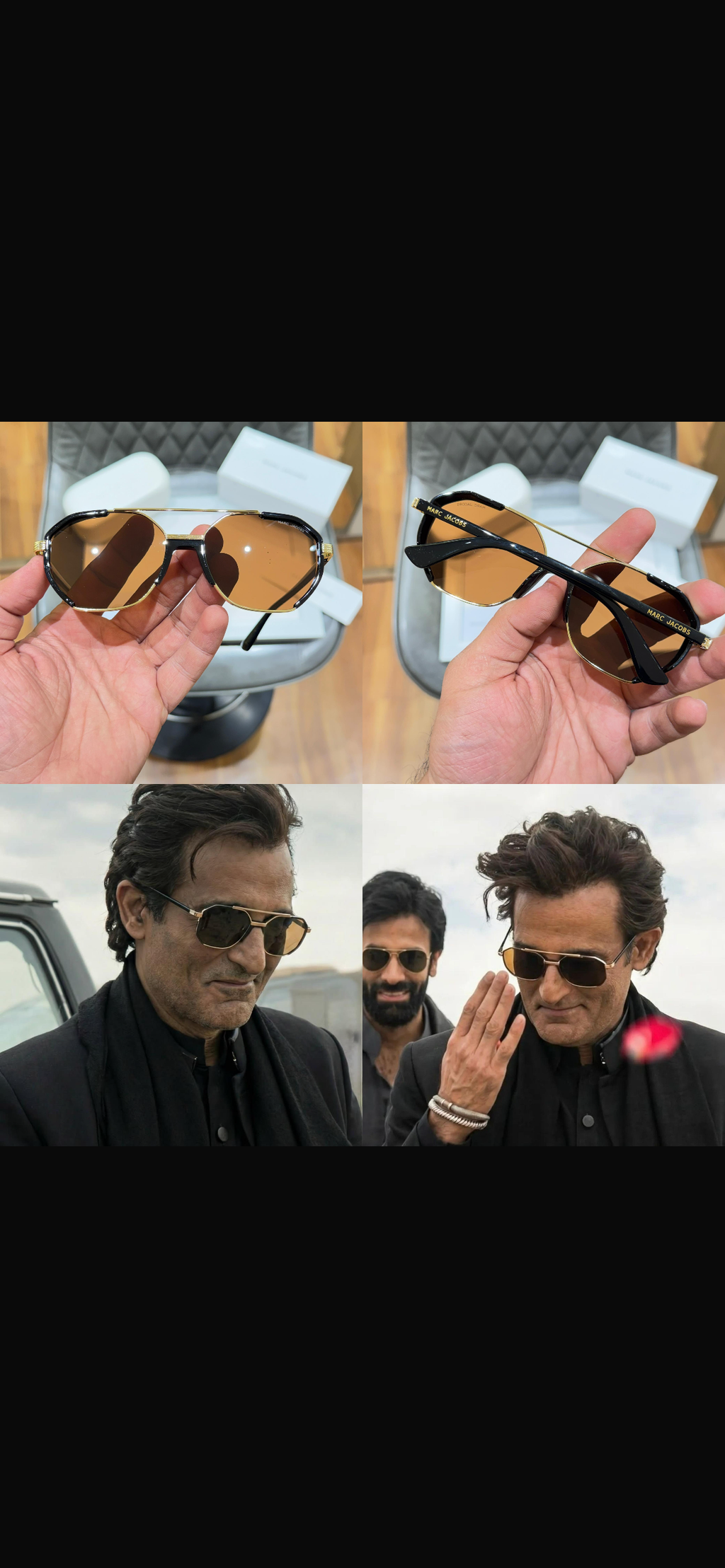 Marc jacobs 2120 gold brown âœŒï¸âœŒï¸âœŒï¸ðŸ˜ŽðŸ˜ŽðŸ˜ðŸ˜ðŸ¥³ðŸ¥³ðŸ¥³ *DHURANDAR SAME MODEL AKSHAY KHANNA EDITION*