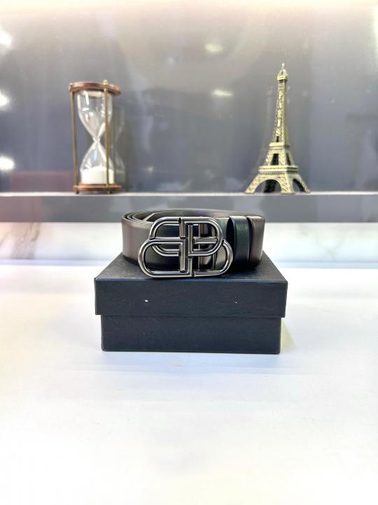 Balanciag_a Black Grey Belt Fa 647