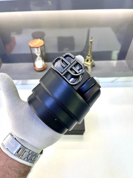Balanciag_a Black Grey Belt Fa 647
