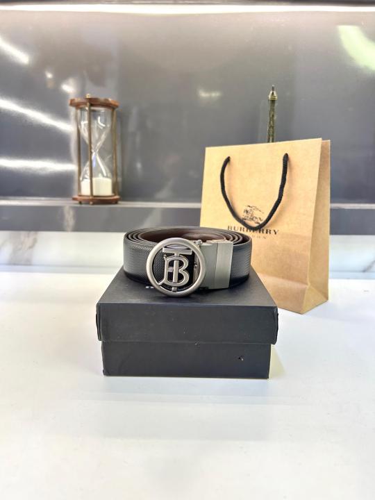 Burberr_y Grey Reversible Belt Fa 335