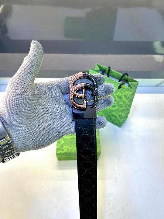 Gucc_i Black Golden Belt Fa 316