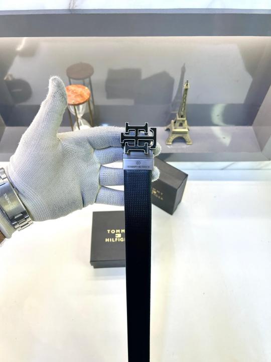 Tommy_Hilfiger Grey Reversible Belt Fa 337