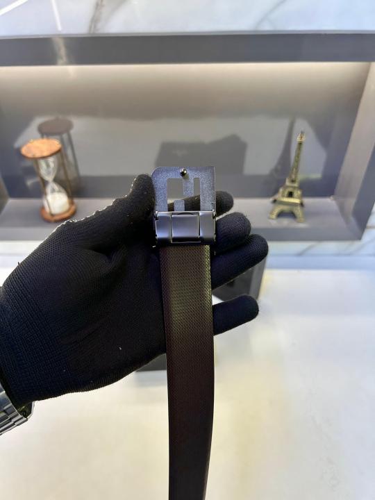 Fend_i Grey Reversible Belt Fa 760