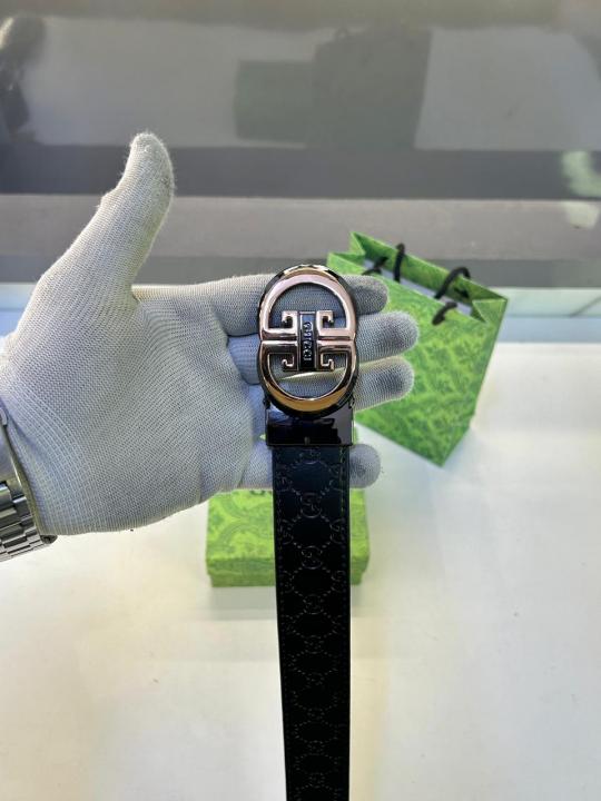 Gucc_i Black Golden Belt Fa 333