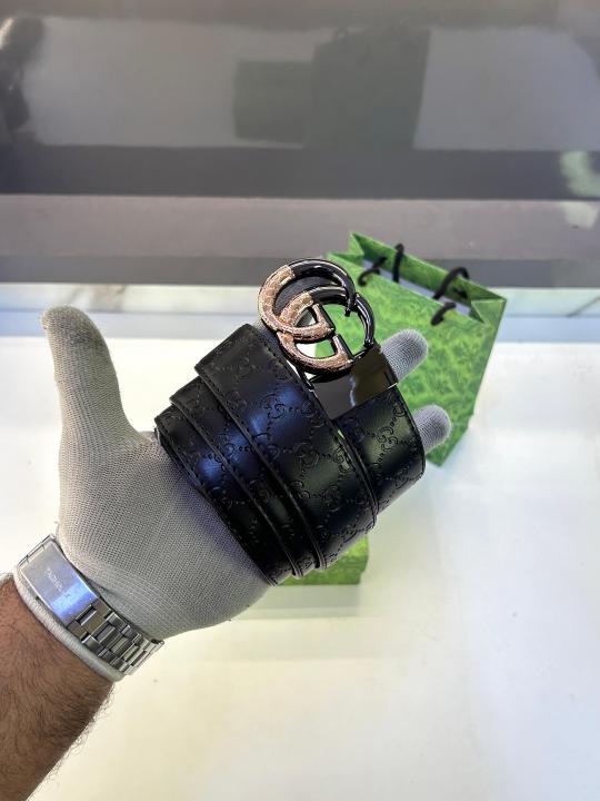 Gucc_i Black Golden Belt Fa 316