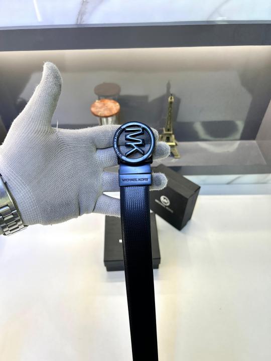 Michae_l Kors Full Black Reversible Belt Fa 415