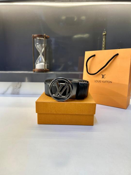 Loui_s Vuitton Grey Reversible Belt Fa 646