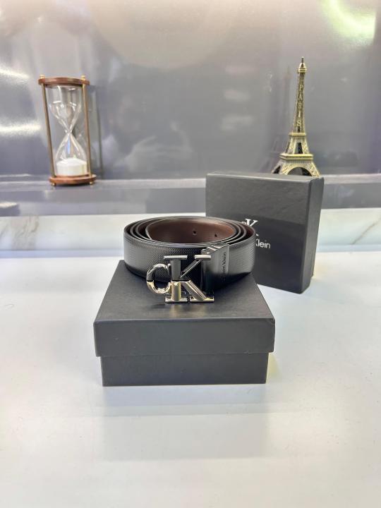 Ck_Calvin Black Golden Belt Fa 344