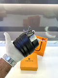 Loui_s Vuitton Silver Black Reversible Belt Fa 201