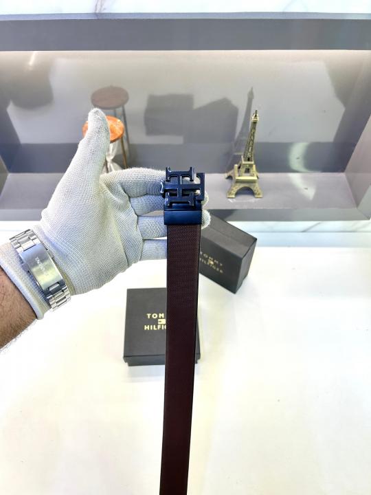 Tommy_Hilfiger Black Reversible Belt Fa 338