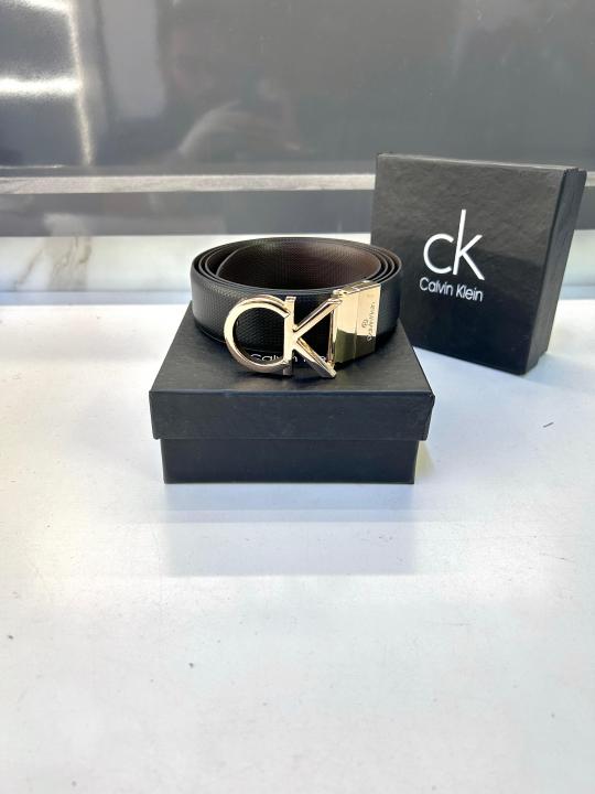 Ck_Calvin Black Golden Belt Fa 308