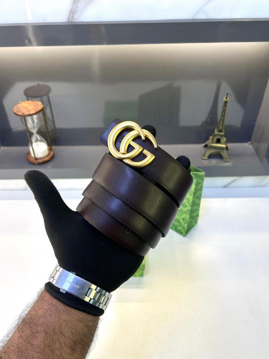 Gucc_i Gold Brown Belt Fa 750