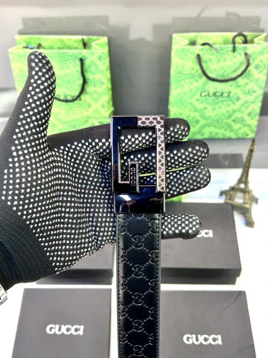Gucc_i Embossed Belt Fa 30