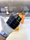 Loui_s Vuittion Glossy Silver Reversible Belt Fa 785