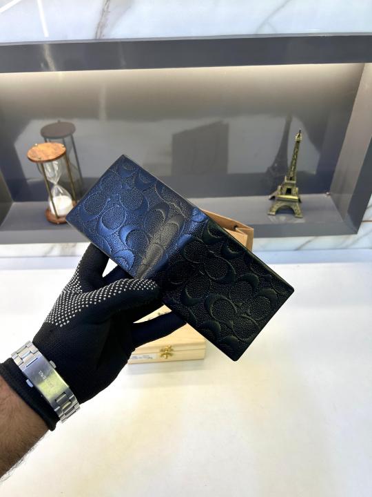 Coac_h Wallet Black Premium Quality Fa 768