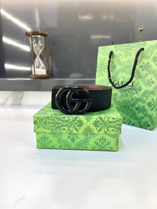 Gucc_i Belt Black Premium Quality Fa 752