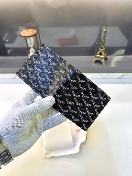 Goyar_d Black Premium Quality Wallet Fa 887