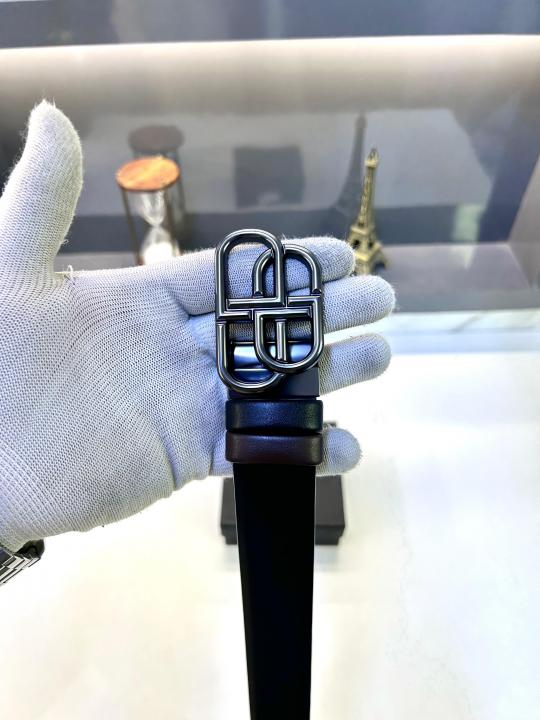 Balanciag_a Black Grey Belt Fa 647