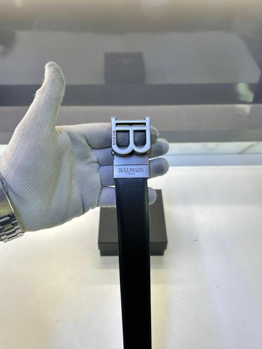 Balmai_n Belt Black Grey Fa 319