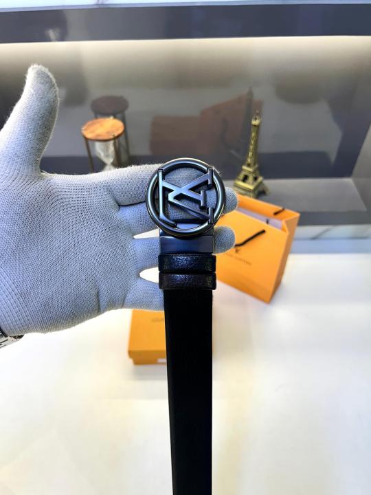 Loui_s Vuitton Grey Reversible Belt Fa 646
